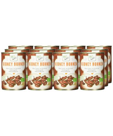 Buy Organic Biogust Kidney Beans - 12 x 400g | Premium International Shipping - Buy Online on SooperMarket.com