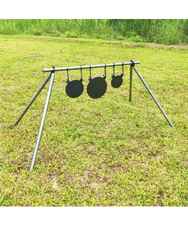 AR500 Steel Target Hangers & Gong Combo Pack DIY Hanging Kit for EMT Conduit Includes 6 Hooks - Buy Online on SooperMarket.com