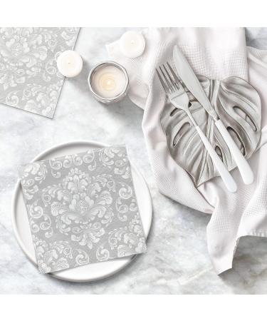 PAW 3-Layer Colorful Paper Napkins (33x33 cm) - 20 Pieces for Weddings Communions and Special Celebrations - Buy Online on SooperMarket.com