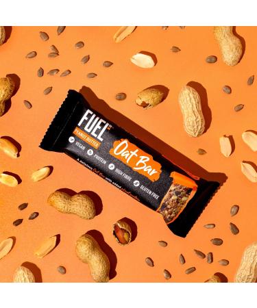 FUEL10K Peanut Butter Porridge Bars - 16x45g - High Protein Breakfast Bars - Buy Online on SooperMarket.com