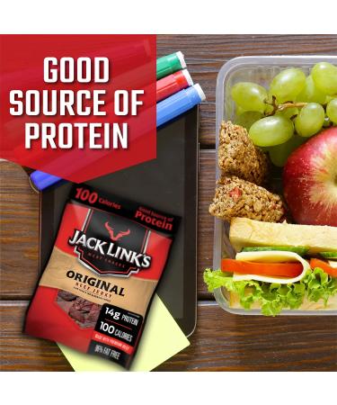 Jack Link's Beef Jerky Variety Pack - Original  Teriyaki & Peppered - 15 Bags  High Protein  96% Fat Free - Buy Online on SooperMarket.com