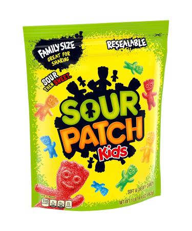 Sour Patch Soft and Chewy Kids Candy 816g - Sweet & Sour Treat for Kids | International Shipping Available - Buy Online on SooperMarket.com