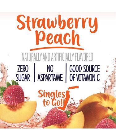 Welch's Singles To Go Water Drink Mix - Powder Sticks  Strawberry Peach  0.48 Ounce (Pack of 12) - Buy Online on SooperMarket.com