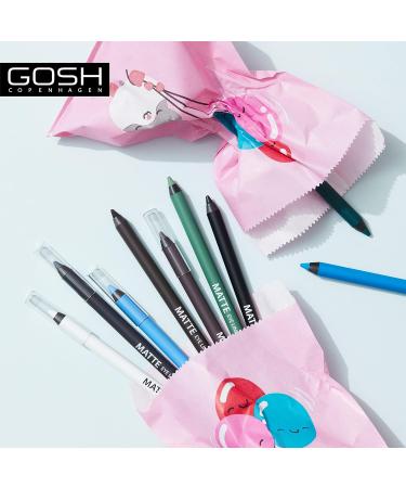 Gosh Matte Eyeliner Cool Gray - Creamy Soft Texture High Opacity Vegan & Perfume-Free | Perfect for Smokey Eyes | 1 Piece - Buy Online on SooperMarket.com