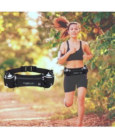 Racepace Racefuel Drinking Belt with Waterproof Bottle - Ideal for Triathlon Running & Cycling | Adjustable Girdle with Phone Compartment - Buy Online on SooperMarket.com