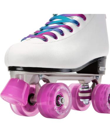 Rollerface HipSkates White Women's Outdoor Roller Skates - Size 8 - Buy Online on SooperMarket.com