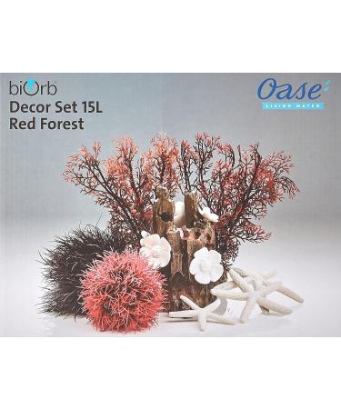 Biorb 48442 Decor Set 15L Red Forest - Realistic Aquatic Plants Roots & Stones for Freshwater & Marine Aquariums - Buy Online on SooperMarket.com