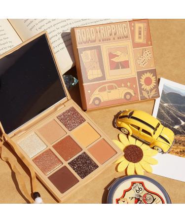 Kara Beauty ROAD TRIPPING 9-Shade Vegan Multi-Finish Palette | International Shipping Available - Buy Online on SooperMarket.com