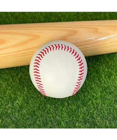 Blank Leather Baseball for Autographs, Crafts & Souvenirs | Regulation Size & Weight, Quality Stitching - Perfect for Custom Gifts & Youth Play - Buy Online on SooperMarket.com