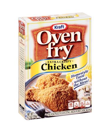 Oven Fry Extra Crispy Seasoned Coating Mix for Chicken - 8 ct Pack (4.2 oz Boxes) - Buy Online on SooperMarket.com