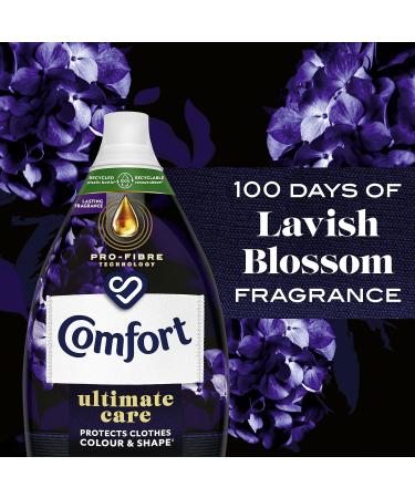 Comfort Lavish Blossom Fabric Conditioner 870ml - 58 Washes | 100% Recycled Plastic | Ultra-Concentrated Formula for Clothes Protection - Buy Online on SooperMarket.com