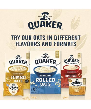 Quaker Gluten Free Original Porridge Oats 510 g (Pack of 5) - Buy Online on SooperMarket.com