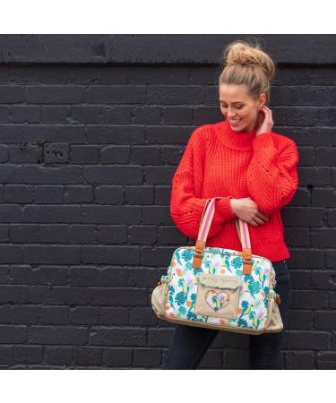 Pink Lining Yummy Mummy Baby Changing Bag - Parrot Cream | Stylish and Functional Nappy Bag - Buy Online on SooperMarket.com