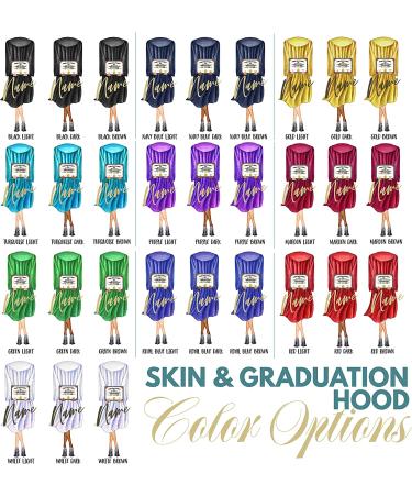 Graduation Gifts for Her  Personalized Water Bottle for Women - 14 or 20 Oz - Custom Hair Styles  Hood & Skin Color - Custom Graduation Gift w/ Name & Text  High School  College  Class of 2022 Gifts GRADUATION WATER BOTTLE - Buy Online on SooperMarket.com