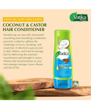 Dabur Vatika Naturals Coconut Shampoo & Conditioner Set | Best International Shipping - Buy Online on SooperMarket.com
