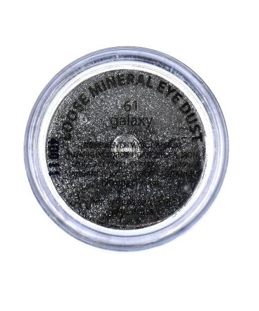 Silver Galaxy Loose Powder Mineral Glitter Eyeshadow - Talc & Paraben Free | Cruelty Free - Buy Online on SooperMarket.com