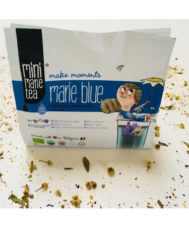 MiniMarieTea BLUE loose leaves 100% organic tea great for families and kids