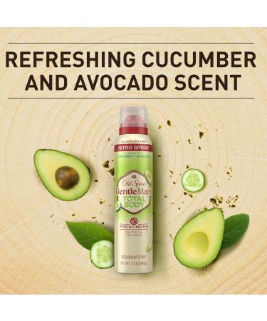 Old Spice Whole Body Deodorant for Men Total Body Deodorant Cucumber + Avocado Aluminum Free Deodorant Spray for 24/7 Freshness // Dermatologist Tested Whole Body Deodorant 3.5 oz - Buy Online on SooperMarket.com