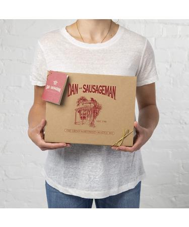 Dan the Sausageman Gift Box Ã¢â¬â Original & Garlic Smoked Summer Sausages - Buy Online on SooperMarket.com