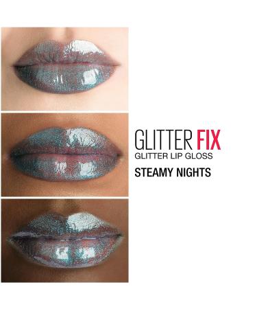 Maybelline New York Lip Studio Glitter Fix Glitter Lip Gloss - Steamy Nights 0.17 Fl Oz - Buy Online on SooperMarket.com