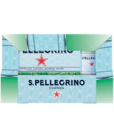 S.Pellegrino Sparkling Natural Mineral Water 11.15 Fl. Oz - Pack of 24 - Buy Online on SooperMarket.com
