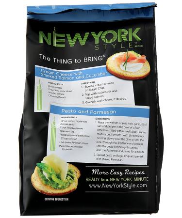 Buy New York Style Bagel Crisps â€“ Sea Salt, 7.2 oz | Crunchy Snack Delight - Buy Online on SooperMarket.com