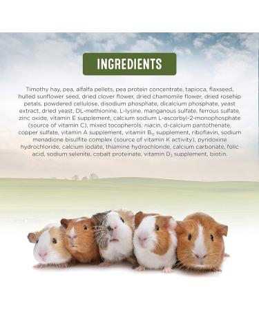 Living World Green Botanicals Adult Guinea Pig Food 1.36 kg (3 lb) - Buy Online on SooperMarket.com