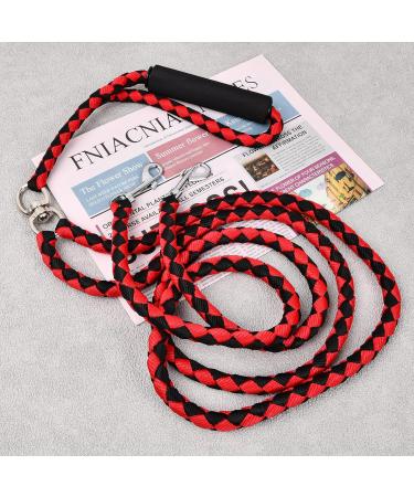 Tibapla Double Dog Leash - Padded Handles for Small Medium & Large Dogs | 10mm x 140cm | Durable Reinforced Design for Running & Training - Ideal for 2 Dogs Yellow - Buy Online on SooperMarket.com