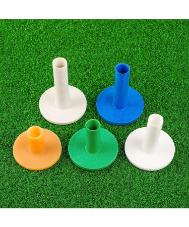 XMWangzi Golf Rubber Tees - 5 PCs for Driving, Putting, Chipping Practice | Suitable for Indoor & Outdoor Use with Golf Mats and Nets - Buy Online on SooperMarket.com