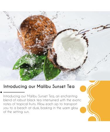 Thames Tea Premium Selection: Malibu Sunset Tropical Fruit Loose Leaf Tea in Tubebox - Buy Online on SooperMarket.com