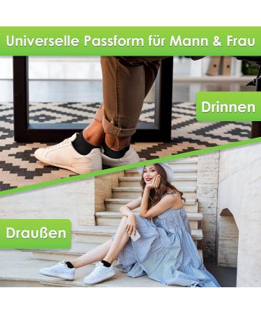 Paixx Premium Bamboo Sneaker Socks 8 Pack | Breathable Antibacterial Ankle Socks for Men & Women | Sizes 39-42 & 43-46 | Lint-Free Anti-Smell Black Socks - Buy Online on SooperMarket.com
