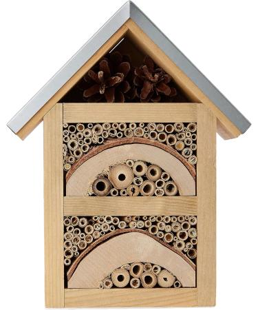 Westland 2501206 Natures Haven Garden Insect / Bug House With Metal Roof Beige - Buy Online on SooperMarket.com