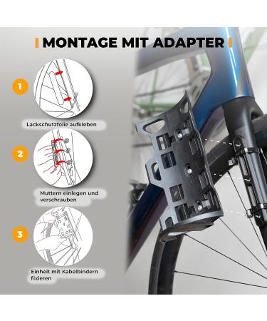 ROVATIV Bikepacking Forging Pack IT - 4.5L Waterproof Bicycle Fork Pocket & DRY BAG with Universal Holder | Shop Internationally - Buy Online on SooperMarket.com