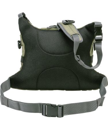 Allen Boulder Creek Fishing Chest Pack Olive - Premium Fishing Gear - Buy Online on SooperMarket.com