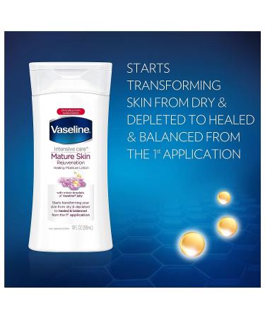 Vaseline Intensive Care Mature Skin Rejuvenation Body Lotion - 10 oz - Buy Online on SooperMarket.com