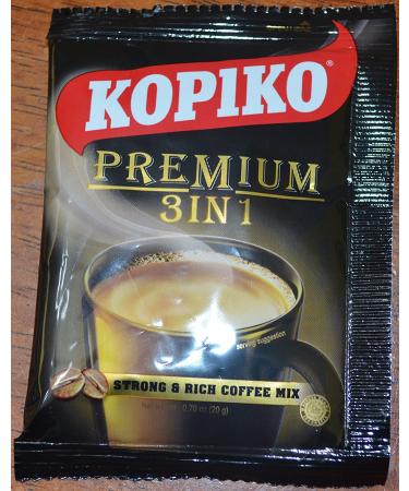 Kopiko Instant Premium 3 in 1 Coffee - 30 Count Per Bag | Non Dairy Creamer and Sugar Included - Buy Online on SooperMarket.com