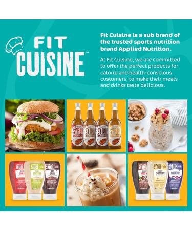 Fit Cuisine Low Calorie Syrup - Low-Cal Syrup to Support Weight Management Low Carb Diet Keto Friendly Vegan For Pancakes Desserts Porridge Ice Cream - 425ml (Maple Syrup) - Buy Online on SooperMarket.com