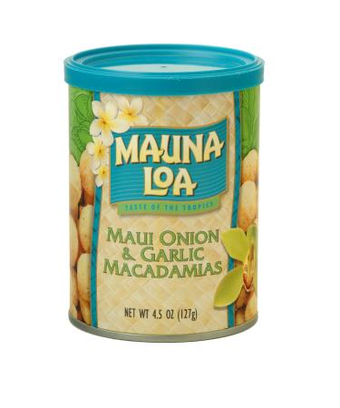 Mauna Loa Maui Onion & Garlic Macadamias 4.5 oz (127 g)