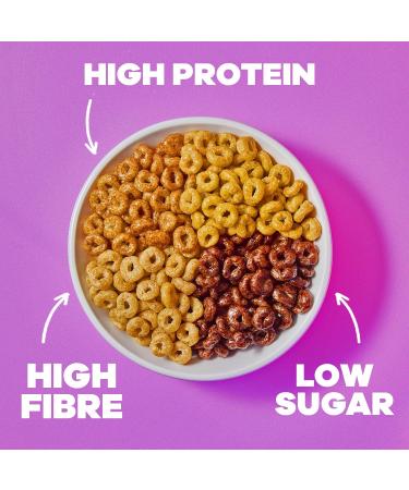 Crispy Fantasy Protein Cereal Variety Pack Gluten Free Vegan Low Sugar Protein Snacks High Fibre Plant Based Just Add Milk Healthy Breakfast for Kids & Adults 8g Protein Per Serving 4 Boxes Best Seller's Variety Pack - Buy Online on SooperMarket.com