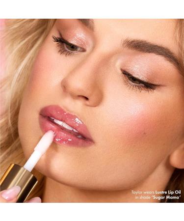 ICONIC LONDON Lustre Lip Oil - Non-Sticky Moisturizing High Shine Vegan Lip Oil with Vitamin C & Hyaluronic Acid - Sugar Mama (Pink) | Cruelty Free eCommerce - Buy Online on SooperMarket.com