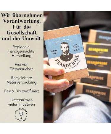 Beardpride Men's Razor & Shaving Oil Set | 100% Natural Citrus Care | Well-Groomed Shave | International Shipping - Buy Online on SooperMarket.com