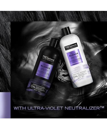 TRESemm Blonde & Silver Hair Shampoo 4 Count - 28 Oz, Ultra-Violet Neutralizer Technology - Buy Online on SooperMarket.com