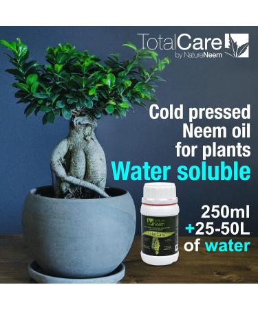 NatureNeem TotalCare Water soluble Neem oil - Cold Pressed - 1 Litre - 100% Natural Certified Organic - Buy Online on SooperMarket.com