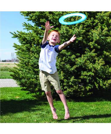 Island Genius 3 Pack Flying Rings - Soft Throwing Discs for Outdoor Fun | Ages 3+ Years - Buy Online on SooperMarket.com