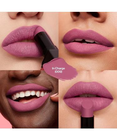 REVLON ColorStay Suede Ink Lipstick - Waterproof Matte Lip Color with Primer and Vitamin E - Smudgeproof Formula - 009 In Charge (Pack of 1) - Buy Online on SooperMarket.com