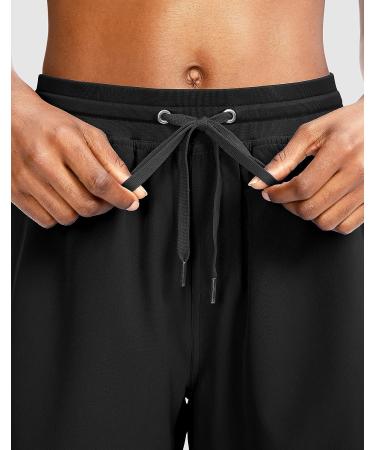 YYV Women's 5 Quick Dry Athletic Hiking Golf Shorts with Pockets - Black (Small) - Buy Online on SooperMarket.com