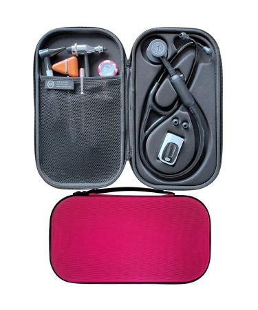 Pod Technical Cardiopod II Stethoscope Case for All Littmann Stethoscopes - Raspberry