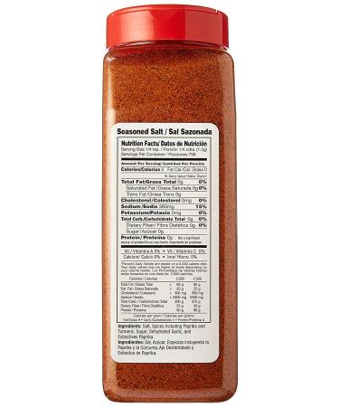 Badia Seasoned Salt 2 lbs - Premium Blend for Flavorful Cooking - Buy Online on SooperMarket.com