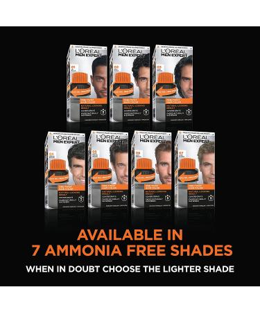 L'Oreal Paris Men Expert One Twist Mess Free Permanent Hair Color - Real Black 02 - Ammonia Free Dye to Cover Grays - Easy No Mix Application - 1 Kit - Buy Online on SooperMarket.com