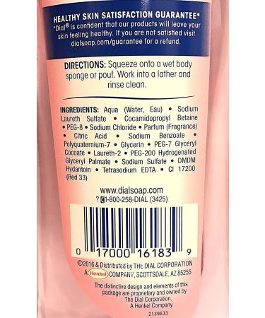 Dial Hibiscus Water Hydrating Body Wash - 16 FL OZ (473 mL) - Pack of 2 - Buy Online on SooperMarket.com